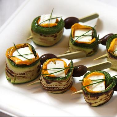 Rotolini di zucchine